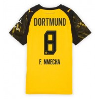 Stroje piłkarskie Borussia Dortmund Felix Nmecha #8 Koszulka Podstawowej dla damskie 2025-26 Krótki Rękaw